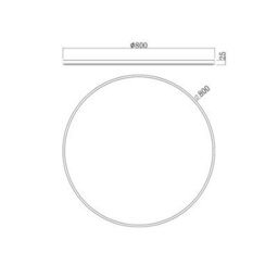 Royal Bathrooms Elmore 800 X 800mm Wall Mounted Bathroom Mirror Round Brushed Brass Aluminium Framed Non-Led Minimalist Design - thumbnail 7