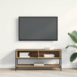 Walplus Tv Cabinet Artisan Oak 100 X 35 X 45 Cm Engineered Wood - thumbnail 4