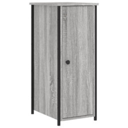 Berkfield Bedside Cabinets 2 Pcs Grey Sonoma 32X42X80 Cm Engineered Wood - thumbnail 5