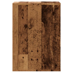 Berkfield Corner Chest Of Drawers Old Wood 40X41X58 Cm Engineered Wood - thumbnail 6