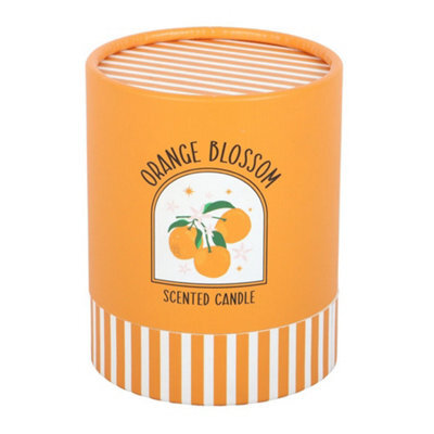 Something Different Orange Blossom Scented Candle Orange/white (One Size) - image 1