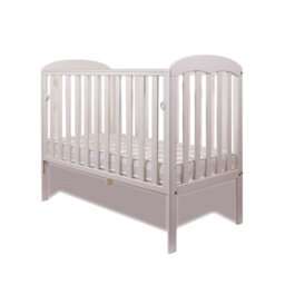 VICULII Lilibet Baby Cot White With Drop Side - thumbnail 3