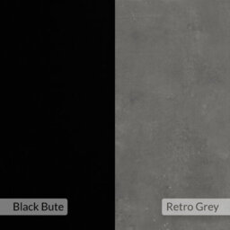Decortie Lyno Mini Tv Unit For Tvs Up To 24In Retro Grey 3 Open Shelves 70 X 40 X 80 Cm - thumbnail 5