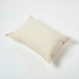 "Homescapes Organic Cushion Pad Inserts - Premium Rectangular Cushion Inners And Fillers For Comfort 50 X 35 Cm (20 X 14"")" - thumbnail 2