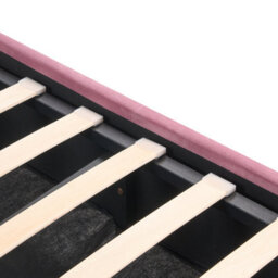 Beliani Ottoman Bed Velvet Rochefort 160 X 200 Cm (Eu King Size) Pink - thumbnail 9