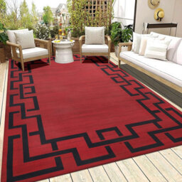 Ameha Modern Printed Rug Living Room Rugs Non Slip Extra Large Soft Comfortable Bedroom Indoor/outdoor Carpet(Lexi, 200X290Cm) - thumbnail 5