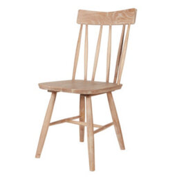 Dibor Turner Oak Spindle Back Hoop Hallway Kitchen Furniture Dining Chair Seating Back Chair - thumbnail 2
