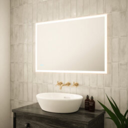 Bubly Bathrooms Saturn 1 Dimmable Led Bathroom Mirror - 900X600mm, Tunable White & Demister, Ip44 Rated - thumbnail 6