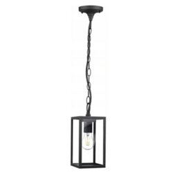 CGC Lighting Cgc Sienna Outdoor Garden Black Hanging Porch Lantern Light - thumbnail 8