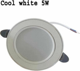 Led Ultra Slim Recessed Ceiling Downlights Pack Of 3 5W Cool White 6000K Adjustable Round Spotlights - thumbnail 4