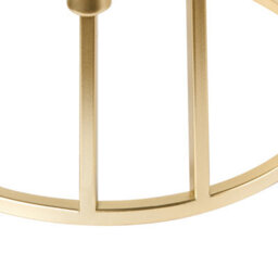 Beliani Candle Holder Trafaria Metal 26 Cm Gold - thumbnail 5