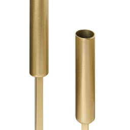 Beliani Candle Holder Trafaria Metal 26 Cm Gold - thumbnail 4