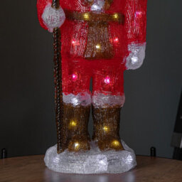 Samuel Alexander 65Cm Light Up Acrylic Christmas Nutcracker Decoration With 80 White Leds - thumbnail 8