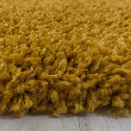 Prime Plus Thick 5Cm Pile Soft Shaggy Green Rug  Modern 80X150Cm Area Carpet For Bedroom & Hall - thumbnail 3