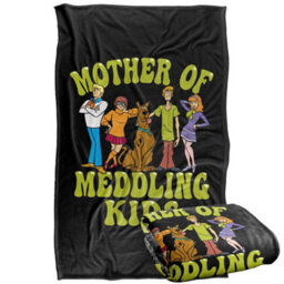 Scooby Doo Mother Of Meddling Kids Soft Touch Blanket Multicoloured (147Cm X 91Cm) - thumbnail 2