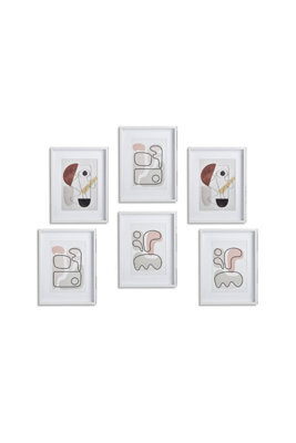 Nielsen Ongar 6 Piece Rowley Wooden Picture Frame Set 30X40Cm White - image 1