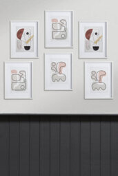 Nielsen Ongar 6 Piece Rowley Wooden Picture Frame Set 30X40Cm White - thumbnail 2