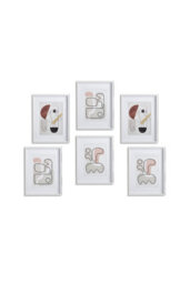 Nielsen Ongar 6 Piece Rowley Wooden Picture Frame Set 30X40Cm White - thumbnail 1