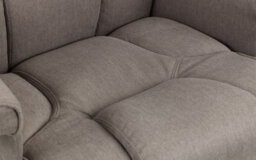 iLikeStores Reclining Swivel Chair With Footstool - Grey - thumbnail 5