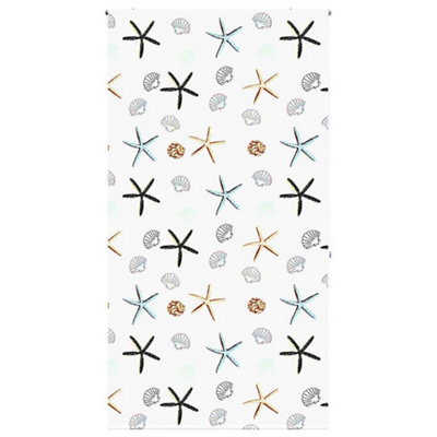 Berkfield Shower Roller Blind 130X240 Cm Fabric Width 126 Cm - image 1