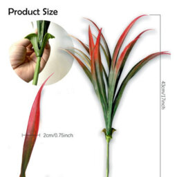 Uv - Resistant Artificial Outdoor Plants, Tropical Artificial Plants For Balcony, Garden, Terrace - thumbnail 2