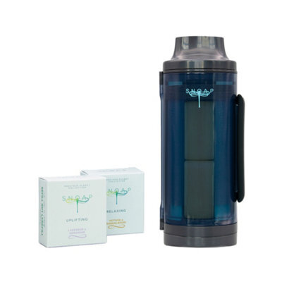 Snoap Dispenser (Anthracite Grey) With Wall Mount And 2 Soaps - image 1