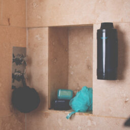 Snoap Dispenser (Anthracite Grey) With Wall Mount And 2 Soaps - thumbnail 8