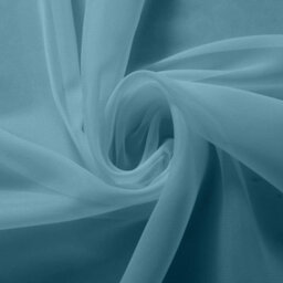 Luxury Living Elegant Plain Voile Curtain Panels Pair With Free Tie Backs Teal - thumbnail 3