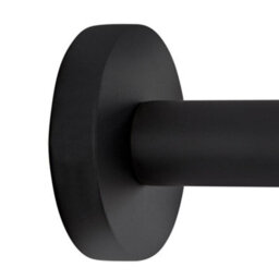 Homestylestore Black Round Wall Mounted Bathroom Toilet Roll Holder - thumbnail 3