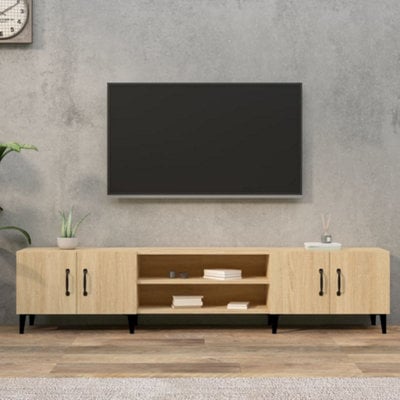 Berkfield Tv Cabinet Sonoma Oak 180X31.5X40 Cm Engineered Wood - image 1