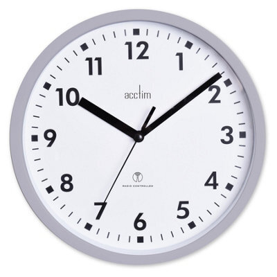 Acctim Nardo Radio Controlled Wall Clock Mist