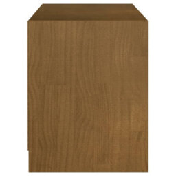 Vidaxl Tv Cabinet Honey Brown 104X33X41 Cm Solid Pinewood Tv Cabinets - thumbnail 6