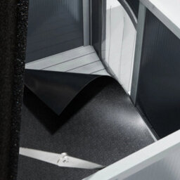 Medium Dog Kennel Plastic And Wood Insulated Twin Panel Dog Shelter Puppy House - thumbnail 4