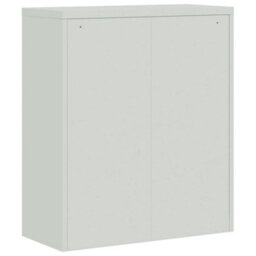 Berkfield File Cabinet Light Grey 90X40X105 Cm Steel - thumbnail 6