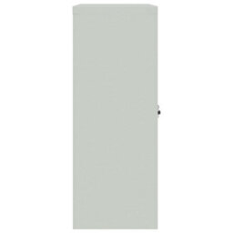 Berkfield File Cabinet Light Grey 90X40X105 Cm Steel - thumbnail 5