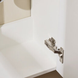 Sobuy Bzr196-Br Slim Bathroom Storage Cabinet Wall Mounted Under Sink Bathroom Unit Under Basin Cupboard,brown,w40Xd22Xh56 - thumbnail 6