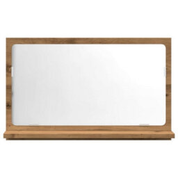 Walplus Bathroom Mirror Cabinet Artisan Oak 60X11X37 Cm Engineered Wood - thumbnail 4