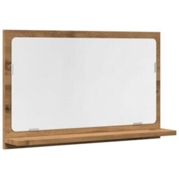 Walplus Bathroom Mirror Cabinet Artisan Oak 60X11X37 Cm Engineered Wood - thumbnail 2