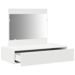 Walplus Wall Hanging Dressing Table White 83X40X70 Cm - thumbnail 5