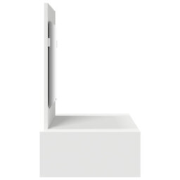 Walplus Wall Hanging Dressing Table White 83X40X70 Cm - thumbnail 7