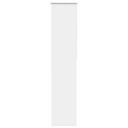 Berkfield Roller Blind Blackout White 60X210 Cm Fabric Width 55.7 Cm Polyester