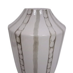 Vanity Living 30Cm Light Brown And Textured Bronze Ceramic Decorative Vase For Living Room - thumbnail 4