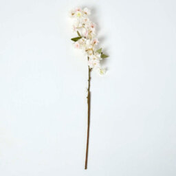 Homescapes Artificial Pink Handcrafted Cherry Blossom Flower Single Stem, 78 Cm - thumbnail 2