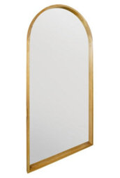 Mirroroutlet The Naturalis Solid Oak Framed Arched Leaner Wall Mirror 180Cm X 90Cm - thumbnail 3
