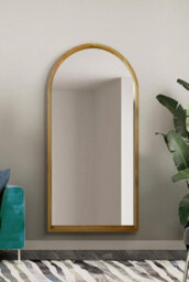 Mirroroutlet The Naturalis Solid Oak Framed Arched Leaner Wall Mirror 180Cm X 90Cm - thumbnail 6