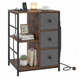 Storage Cabinet Industrial Organizer With Storage Shelf - thumbnail 1