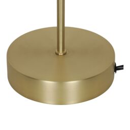 GoodHome Kluan Satin Brushed Brass Table Lamp - thumbnail 8