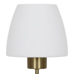 GoodHome Kluan Satin Brushed Brass Table Lamp - thumbnail 7