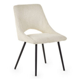 Oakham Norbury Premium Ivory Boucle Dining Chairs - Set Of 2 - thumbnail 2