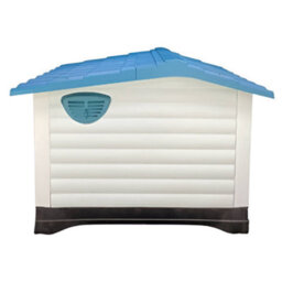 Huggle Pets Hugglepets Plastic Dog Kennel With Base (424) (Blue Roof) - thumbnail 6